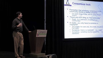 Tim Bird of the Linux Foundation at Linaro Connect