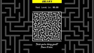 Maze Puzzle Challenge: Can You Solve All 3 Brain Games 🧩🤔