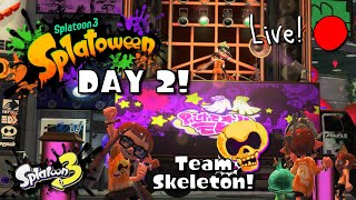 Weekly Stream! | Winning for the SKELETON ARMY! [Team Skeleton | Splatoween Day 2]