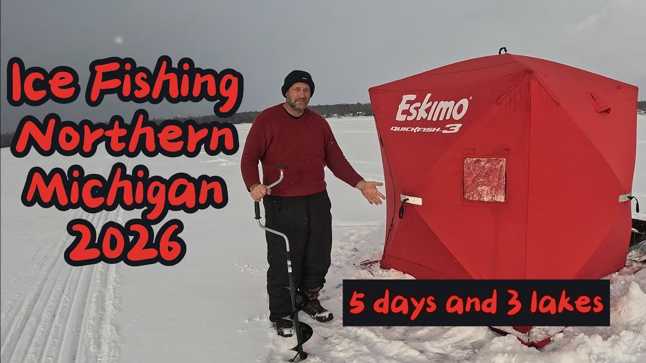 Michigan Ice Fishing for Perch