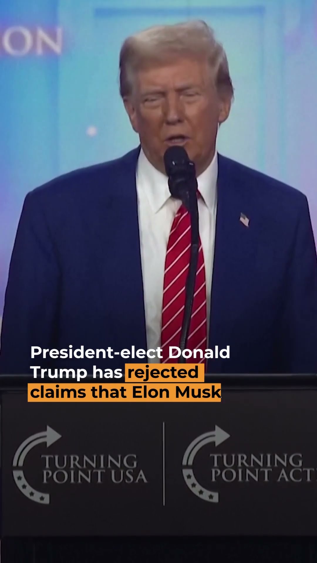 Trump rejects claims Elon Musk has too much influence | AJ #shorts