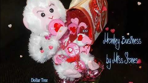 Monkey Business 2019 DollarTree Valentines