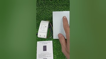 Công tắc điều khiển cửa cuốn thông minh qua wifi, điện thoại - giá chỉ 360K