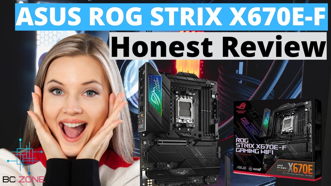 BEST MOTHERBOARD OVERALL FOR RYZEN 9 7900X? ASUS ROG STRIX X670E-F