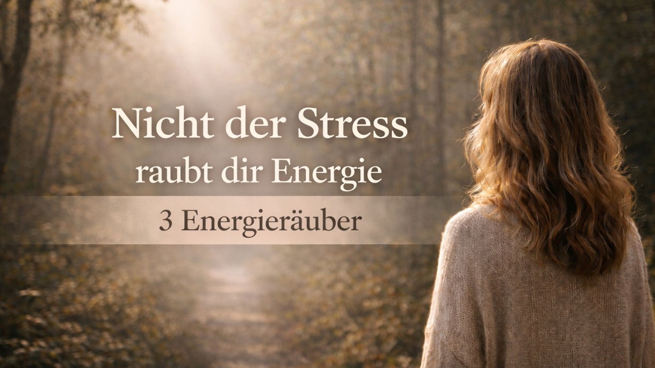 Warum du dich ständig müde fühlst – 3 Dinge, die dir unbemerkt Energie rauben