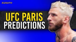 UFC PARIS PREDICTIONS | UFC PARIS FULL CARD BREAKDOWN