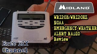 Midland WR120B WR120EZ NOAA Emergency Weather Alert Radio Review