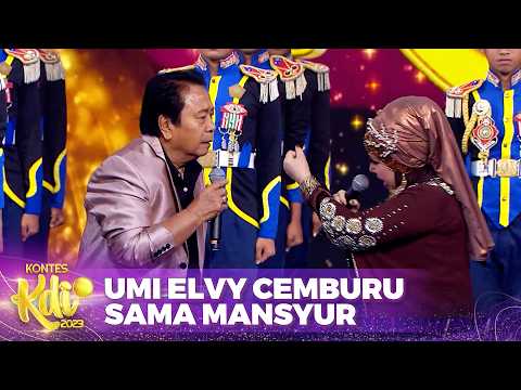 MANSYUR IS A FLIRT! Umi Elvy Is Jealous Because Mansyur Flirted with Another Woman | KDI CONTEST ...