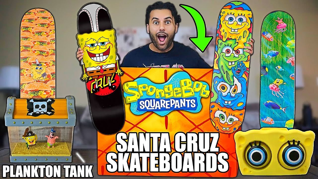 Featured image of post Santa Cruz Spongebob Collection I bought every spongebob squarepants x santa cruz collab skateboard and more