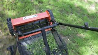 Advwin Hand Push Lawn Mower Manual Reel Mowing Machine