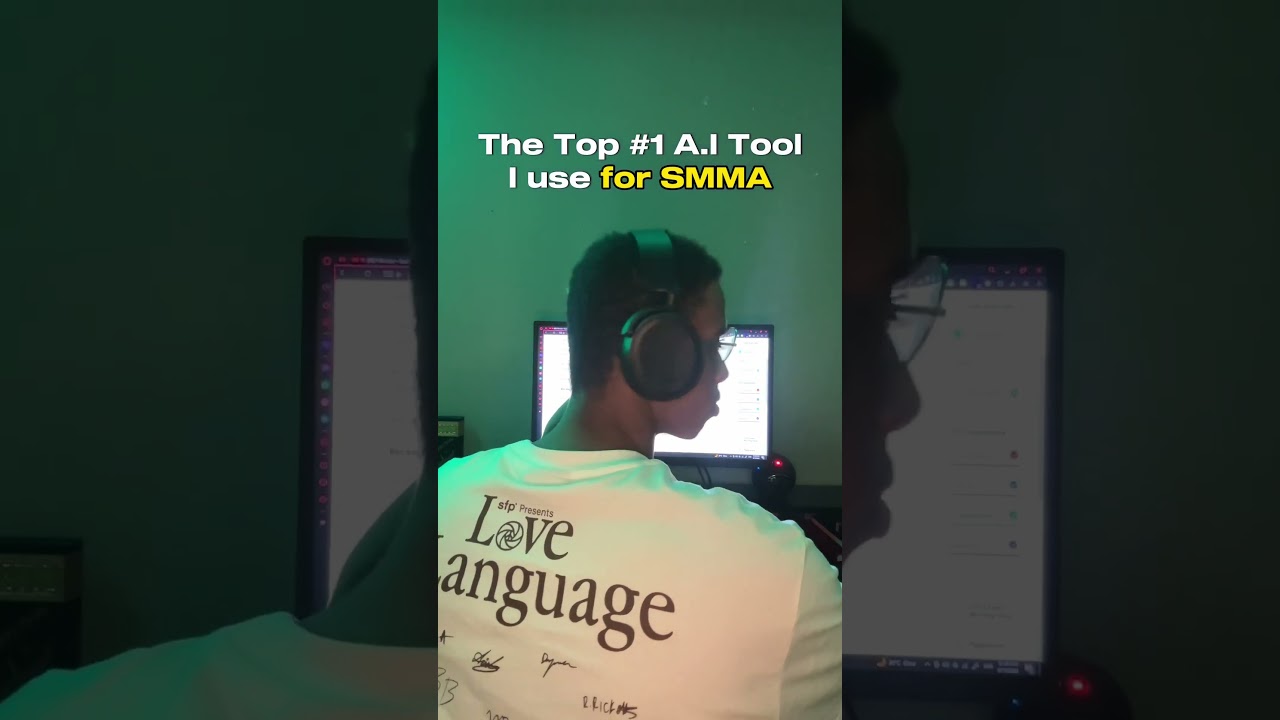 The Top #1 A.I Tool I use for SMMA 🤖Chatgpt 4.0. Follow for more content 🚀