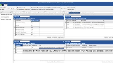 FireCAD Version 2019 Changing Wire Size for Circuits in the Project Device Editor