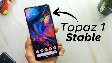 Paranoid Android Topaz 1 Stable Update For Mi 11X & POCO F3 ⚡Haptics in BGMI 😱