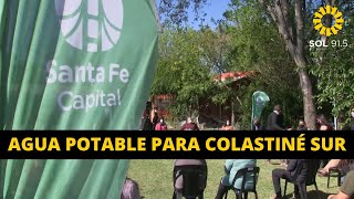 🚧 | Firman convenio para proveer de agua potable a Colastiné Sur