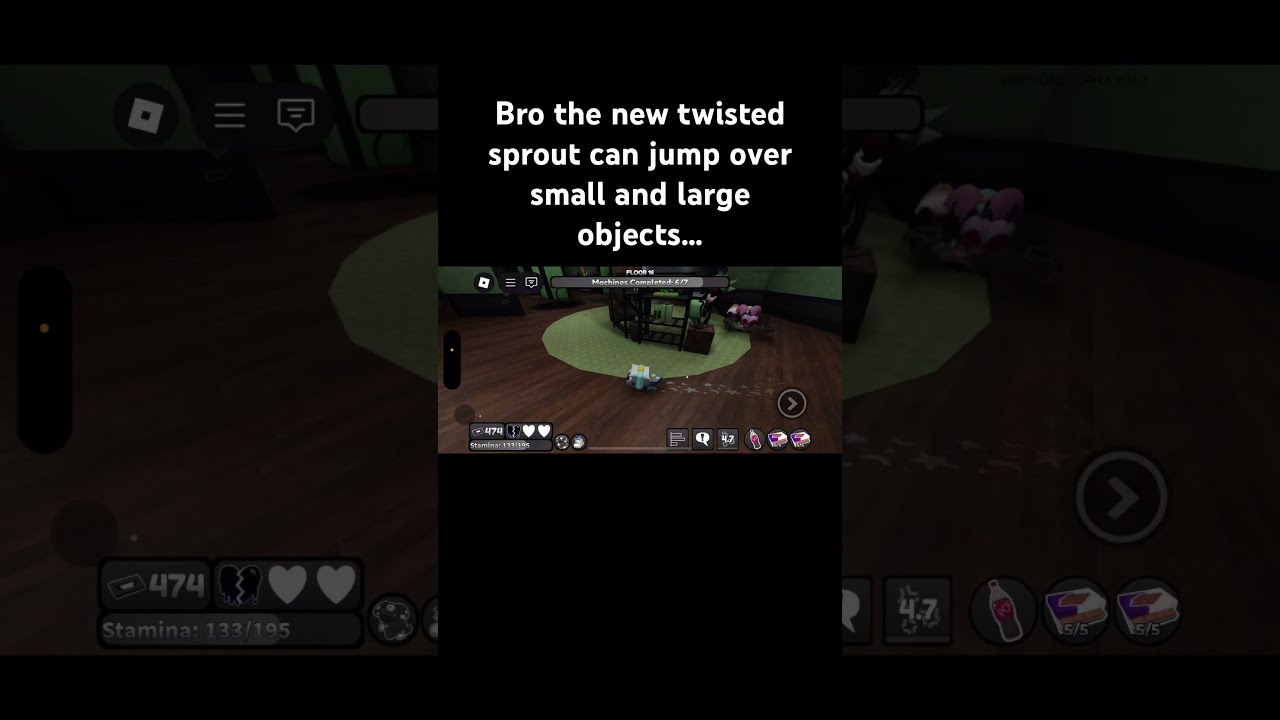 And Earlier Today Sprout Jumped Over An ENTIRE COUNTER IN THE DINNER MAP Dandysworld Dw
