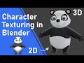 Character Texturing in Blender - Bear Model (Beginner Tutorial)