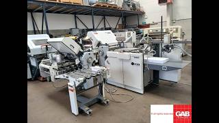 Fully serviced Heidelberg Stahl Ti 52 4 4 X   16 Pages paper folding machine   Gab Suppl