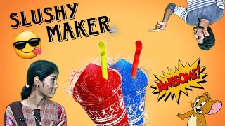 Trying slushy at home | தமிழ்  experiment in slushy maker |venisons screenshot 4