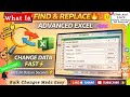 What is Find and Replace Tool  in Excel | Advanced Level in Excel | Smart Search &amp; Replace Tricks |