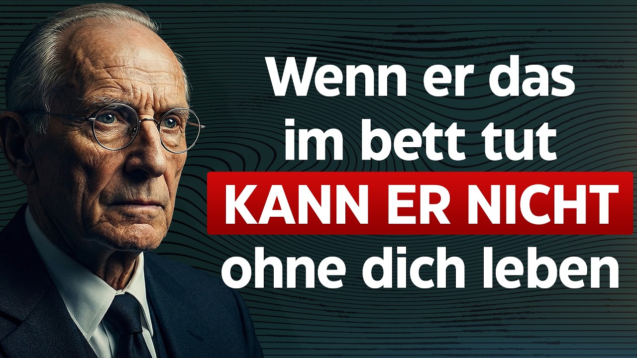 Vier Dinge, die ein Mann im Bett tut, wenn er zutiefst verliebt ist | Carl Jung