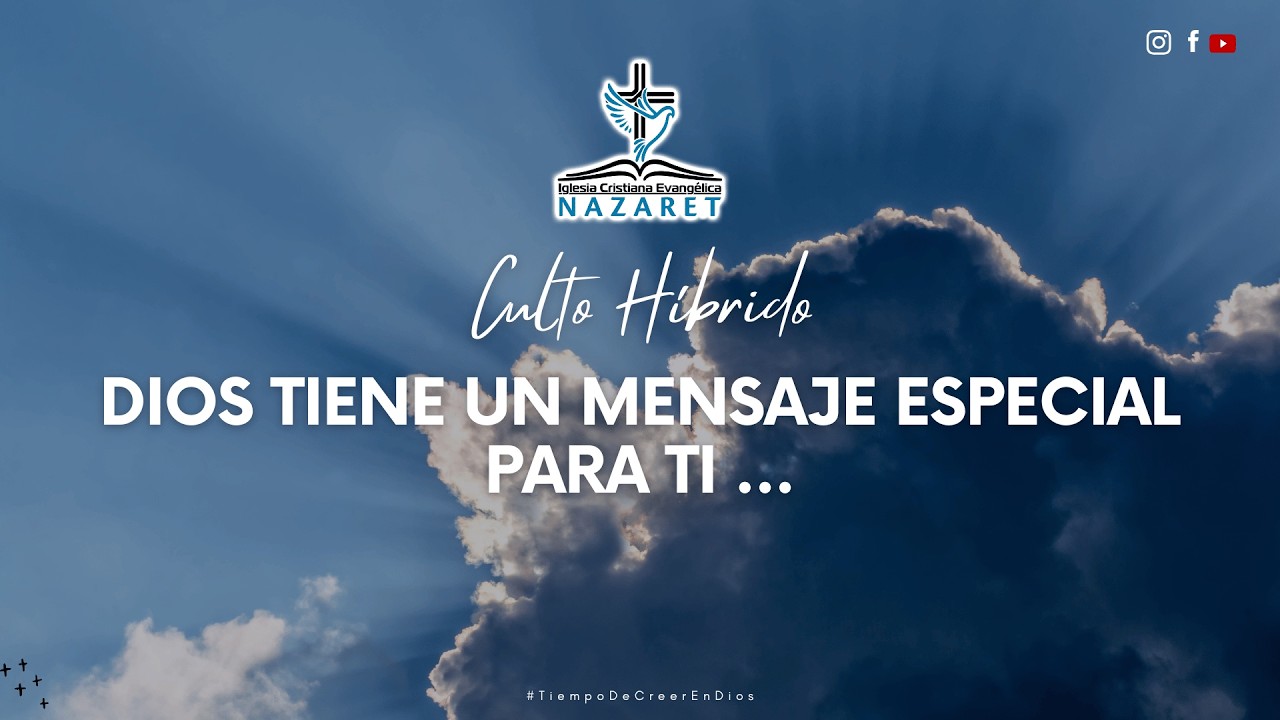 En vivo - Dios tiene un mensaje especial para ti - YouTube