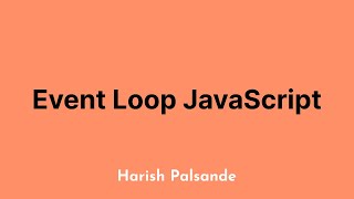 3. Event Loop JavaScript