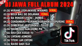 DJ JAWA FULL ALBUM SLOW BASS || DJ YEN AKHIRE WIRANG🎵 DJ KISINAN 2 🎵 FULL BASS