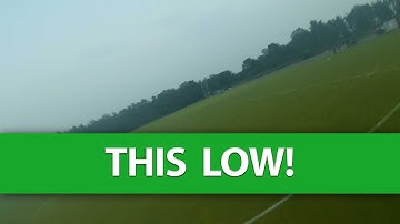 How Low Can you Go? Teksumo Flying Wing @ Sun Down