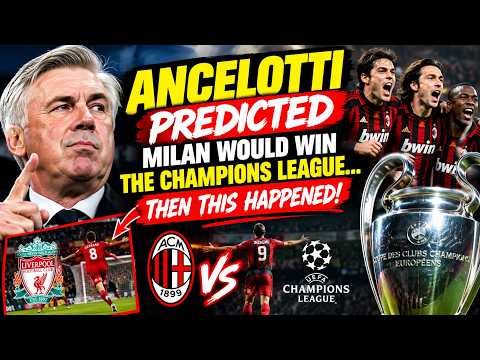 avatar toto slot x happybet - Carlo Ancelotti Memprediksi Milan Akan Menjuarai Liga Champions… Lalu Inilah yang Terjadi! 😱🏆