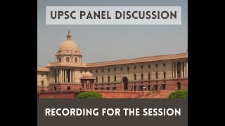 UPSC CSE Panel Discussion | Communiqué IIT Kharagpur | 2021