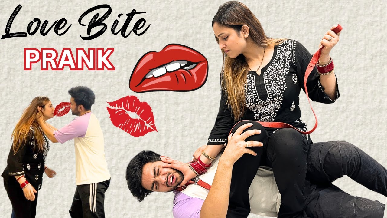 Tushar ki LOVE BITE pakdi gyi | 