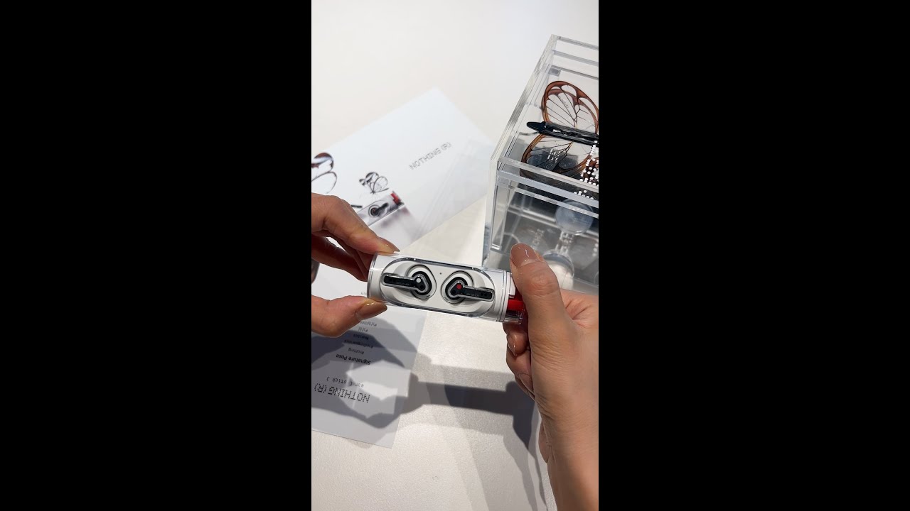 케이스 엄청 신기해! nothing ear(stick) 낫싱이어스틱언박싱 #제품제공