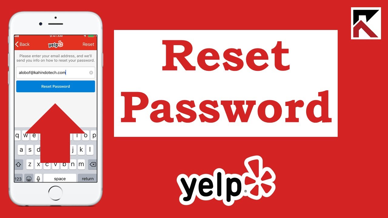 How To Reset Forgotten Password Yelp App