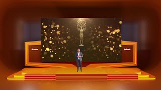 Center Screen Award Virtual Stage Design For Vmix