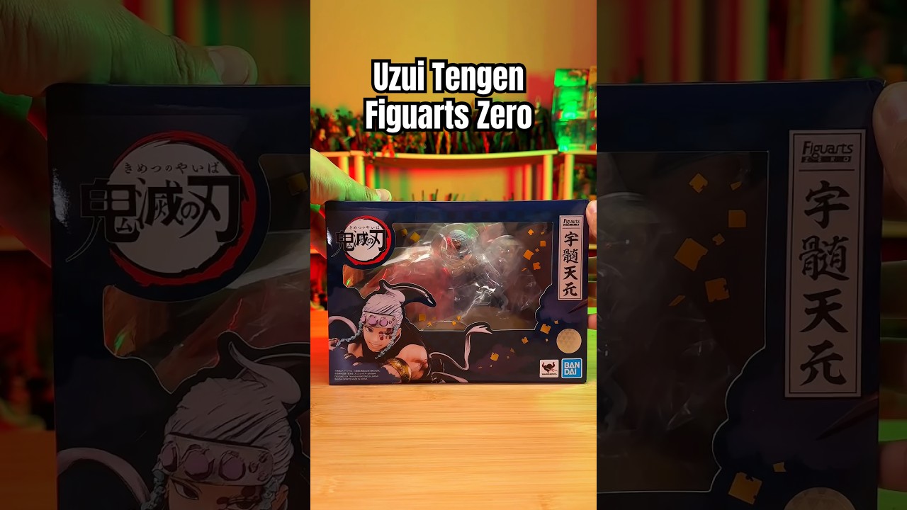 Uzui Tengen Figuarts Zero from Demon Slayer Anime Unboxing