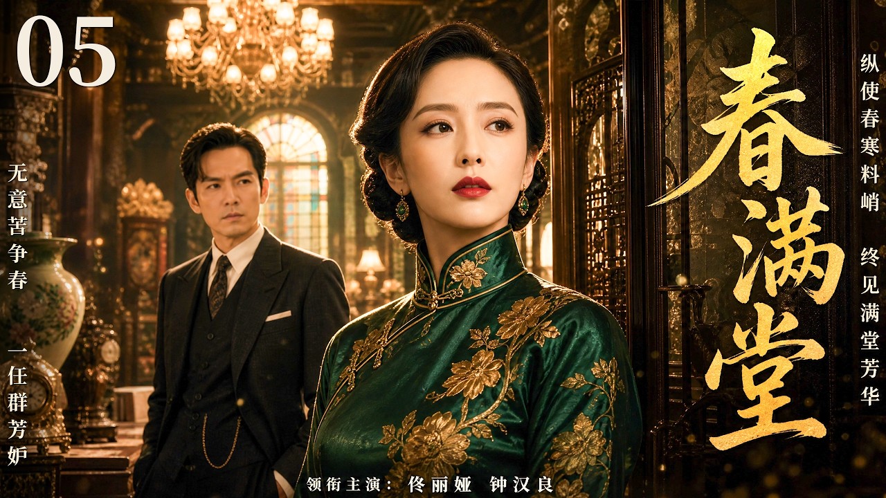 Watch the full series in one go END05 | Within the Deep Mansion, Love and Hate Remain Unresolved | "Spring Fills the Hall" (#佟丽娅 #钟汉良 #宗峰岩)