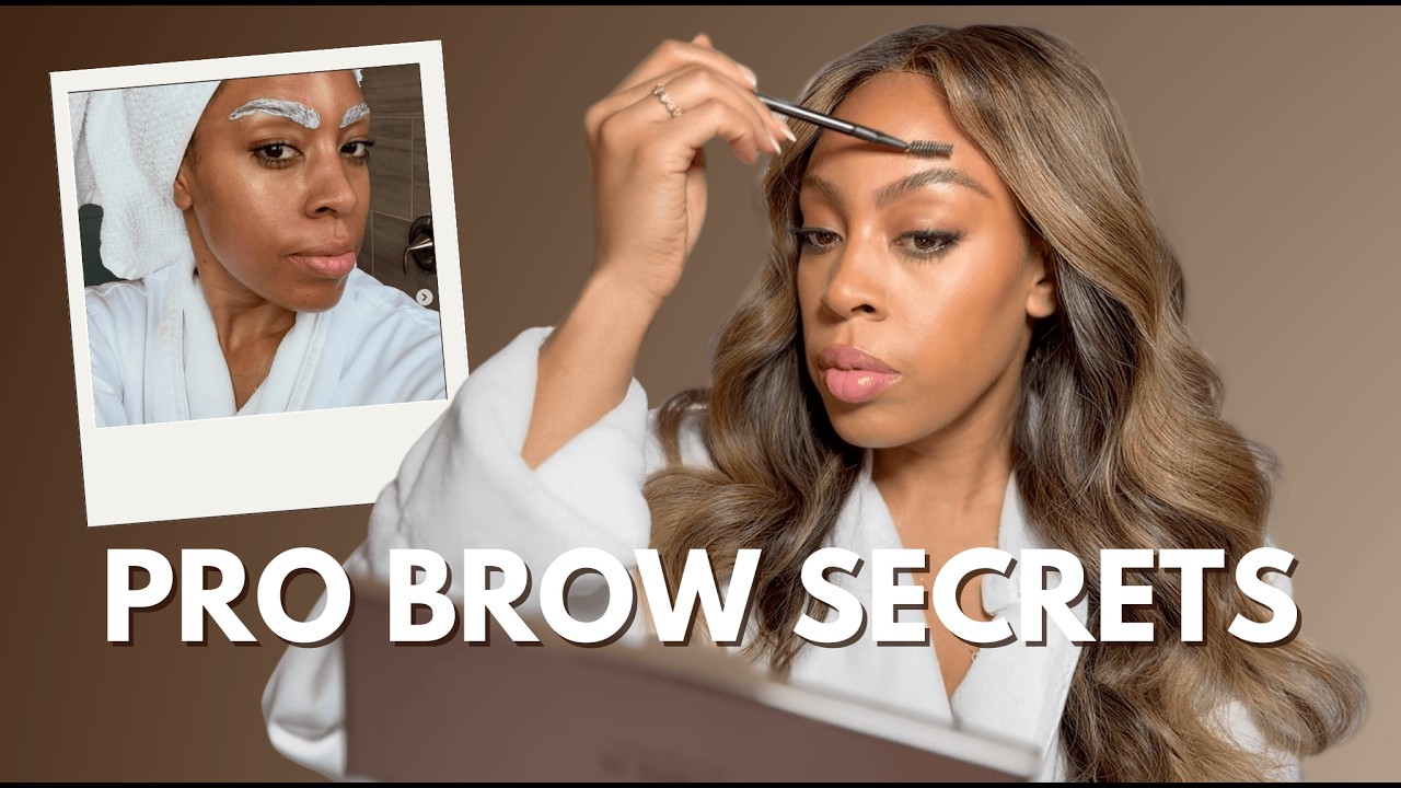 Секрет безупречного макияжа: осветленные и оформленные брови как у профессионала.