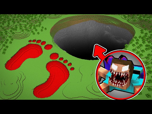 I Found FOOTPRINTS of FAMOUS Minecraft MONSTERS… Video Thumbnail