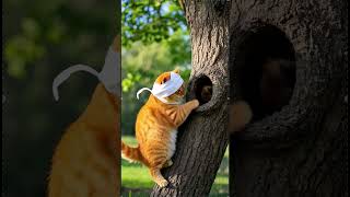 Orange Cat Gets Pranked