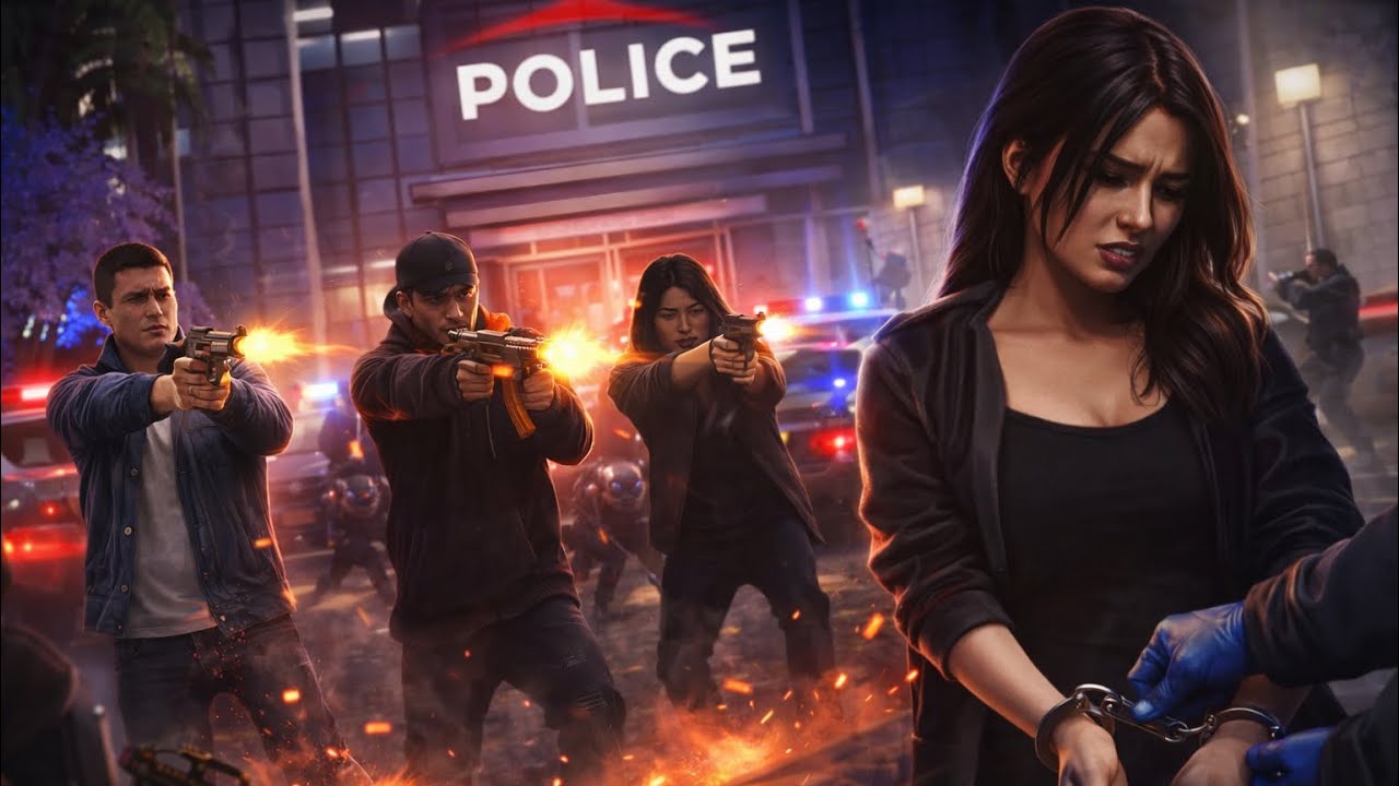 Multiple shooters at cops 