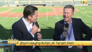 NDT   How did the Bison get to Target Field