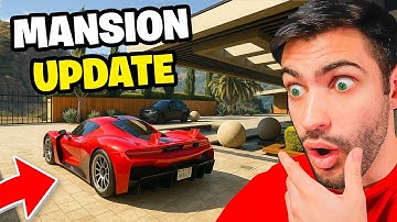 🔴 New GTA 5 MANSION DLC OUT NOW! Michael Storyline, New Pets, & Cars (GTA ONLINE)