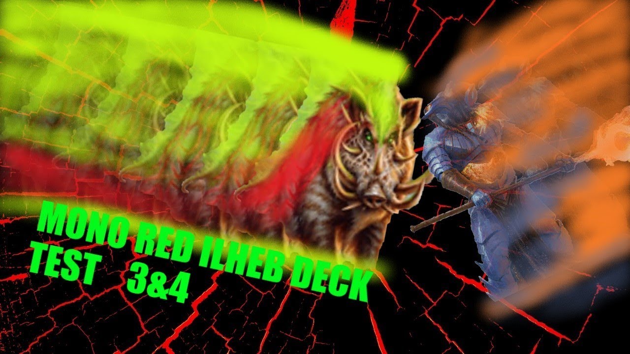 MTG ARENA DECK TECH | Mono Big Red Deck | Test Games 3-4 (MAKING MISTAKES)