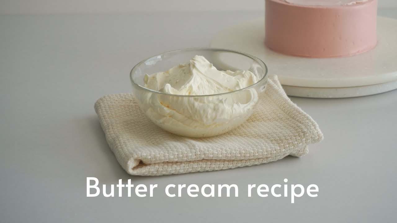 超簡単でおいしいバタークリームレシピ／メレンゲ無し／作業時間7分！