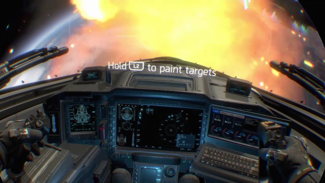 CALL OF DUTY INFINITE WARFARE JACKAL ASSAULT (PSVR GAME PLAY) - YouTube