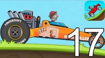 Hill Climb Racing Part 17 Facecam Gameplay Walkthrough Dragster (iOS,Android)