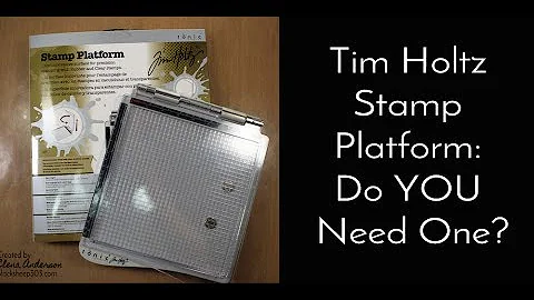 Tim Holtz Stamp Platform: Do You Need One? My Tests & Review