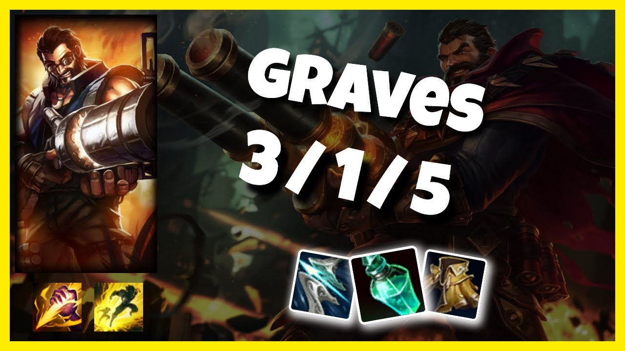 Graves vs Ekko KOREAN Challenger JUNGLE (3/1/5) - v10.25