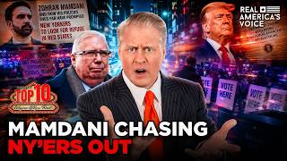 MAMDANI DRIVING NY'ERS TO RED STATES, TRUMP EMERGENCY DRAFT | AMERICA'S TOP 10 W WAYNE ALLEN ROOT