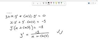 Activity 4   IMPLICIT DIFFERENTIATION
